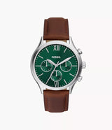 Fossil Fenmore Multifunction Reloj para Hombre Pulsera de Cuero Análogo