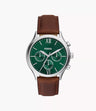 Fossil Fenmore Multifunction Reloj para Hombre Pulsera de Cuero Análogo