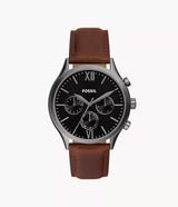 Fossil Fenmore Multifunction Reloj para Hombre Pulsera de Cuero Análogo
