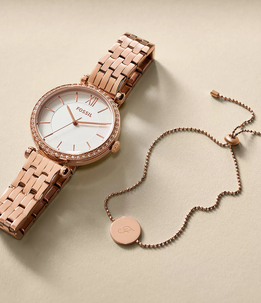 Reloj Fossil Tillie de mujer corra de metal 36 mm
