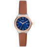 Reloj Fossil Eevie de dama banda de piel 30 mm