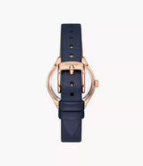 Reloj Fossil Eevie de dama banda de piel 30 mm