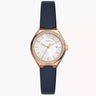 Reloj Fossil Eevie de dama banda de piel 30 mm