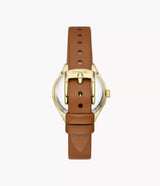 Reloj Fossil Eevie de dama banda de piel 30 mm