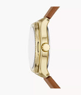 Reloj Fossil Eevie de dama banda de piel 30 mm
