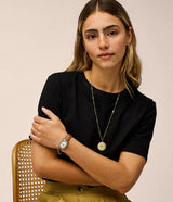 Reloj Fossil Prenny de dama pulsera de piel 23 mm