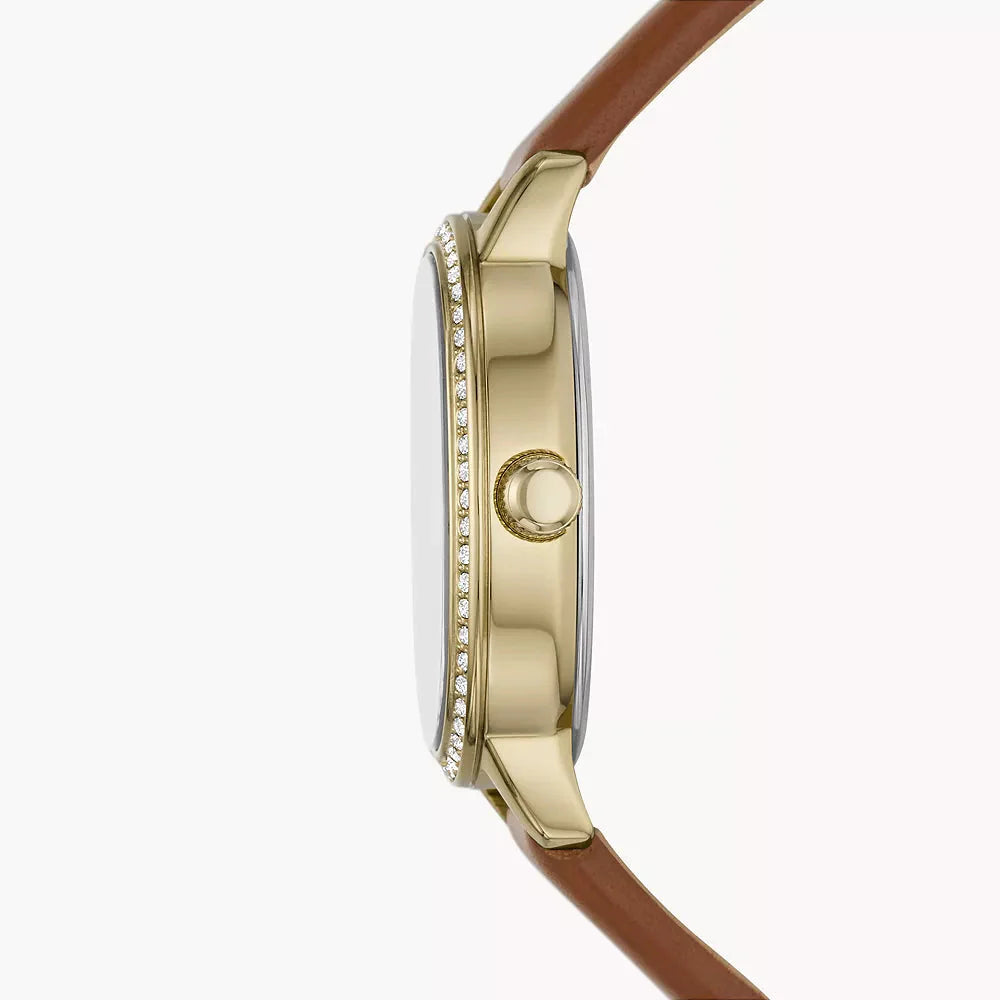 Reloj Fossil Prenny de dama pulsera de piel 23 mm