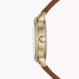 Reloj Fossil Prenny de dama pulsera de piel 23 mm