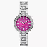 Fossil Karli Reloj Análogo para Mujer Pulsera de Metal