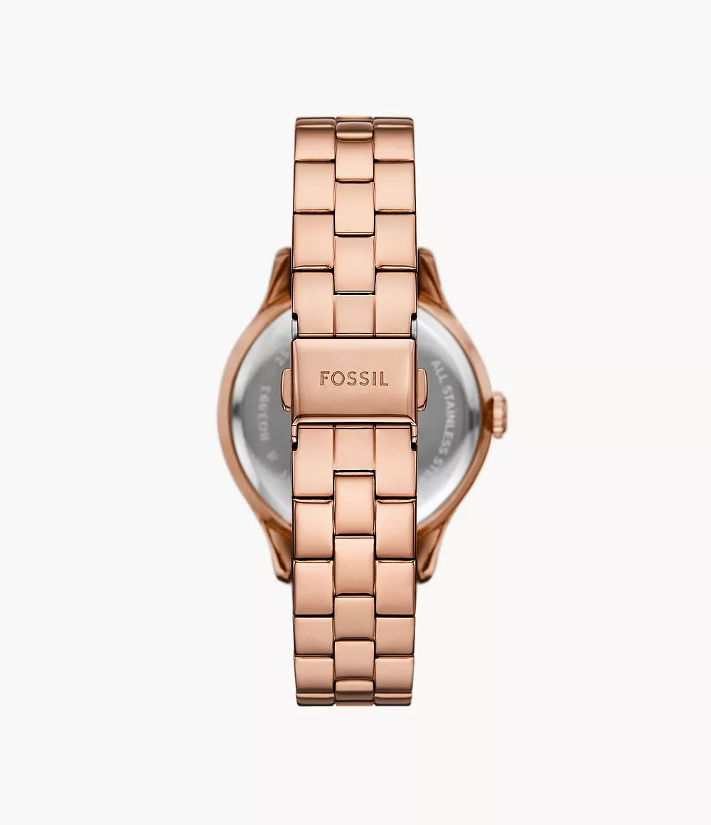 Reloj Fossil Brynn para dama pulsera de acero inoxidable