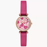 Reloj Fossil Tillie de mujer banda de caucho