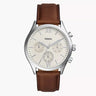 Fossil Fenmore Multifunction Reloj para Hombre Pulsera de Cuero Análogo