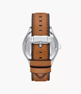 Fossil Fenmore Multifunction Reloj para Hombre Pulsera de Cuero Análogo