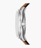 Reloj Fossil Fenmore de caballero pulsera de piel 44 mm