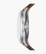 Reloj Fossil Fenmore de caballero pulsera de piel 44 mm