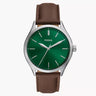 Reloj Fossil Fenmore de caballero pulsera de piel 44 mm
