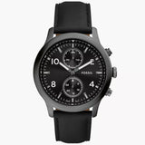 Reloj Fossil Bennett de hombre pulsera de piel 45 mm