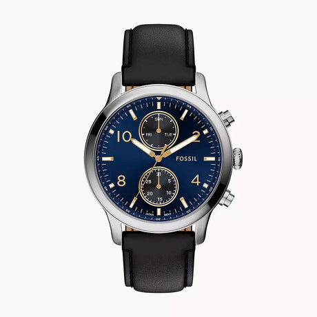 Reloj Fossil Bennett de hombre pulsera de piel 45 mm