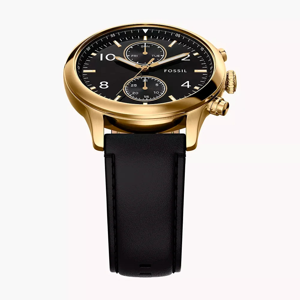 Reloj Fossil Bennett de hombre pulsera de piel 45 mm