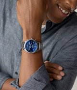 Reloj Fossil Bennett de hombre pulsera de metal 45mm