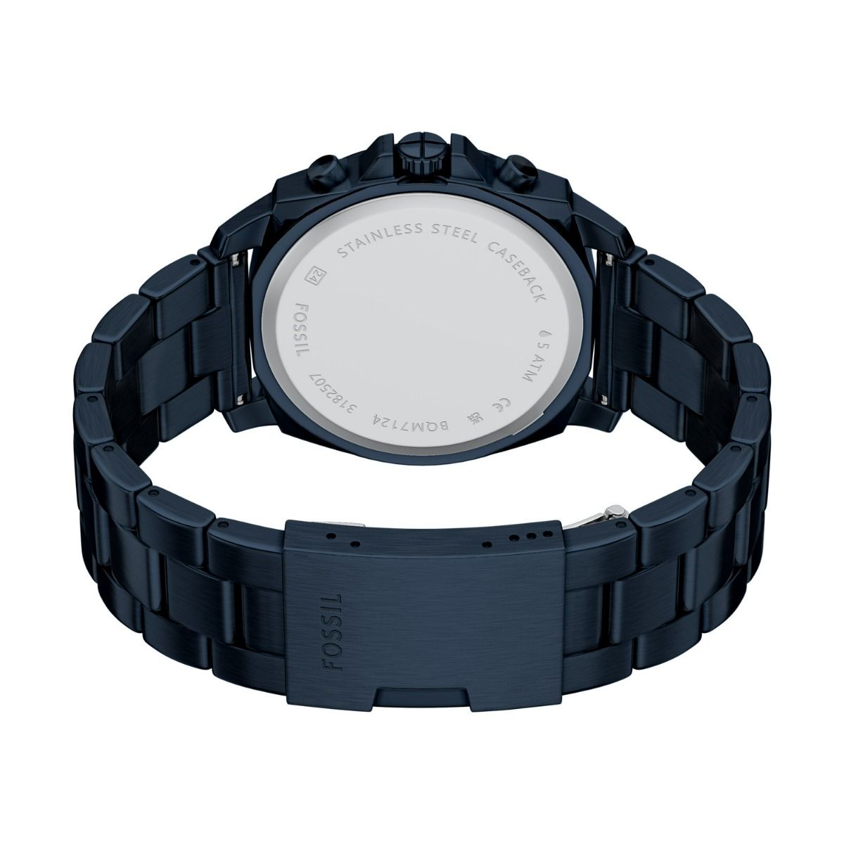 Fossil Privateer Cronógrafo Reloj para Hombre Pulsera de Metal Análogo 45mm