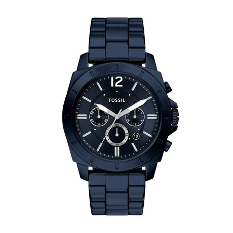 Fossil Privateer Cronógrafo Reloj para Hombre Pulsera de Metal Análogo 45mm