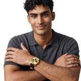 Fossil Fenmore Multifunction Reloj para Hombre Pulsera de Cuero Análogo