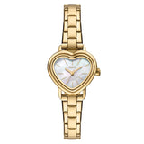 Reloj Fossil Karli Heart de dama pulsera de metal
