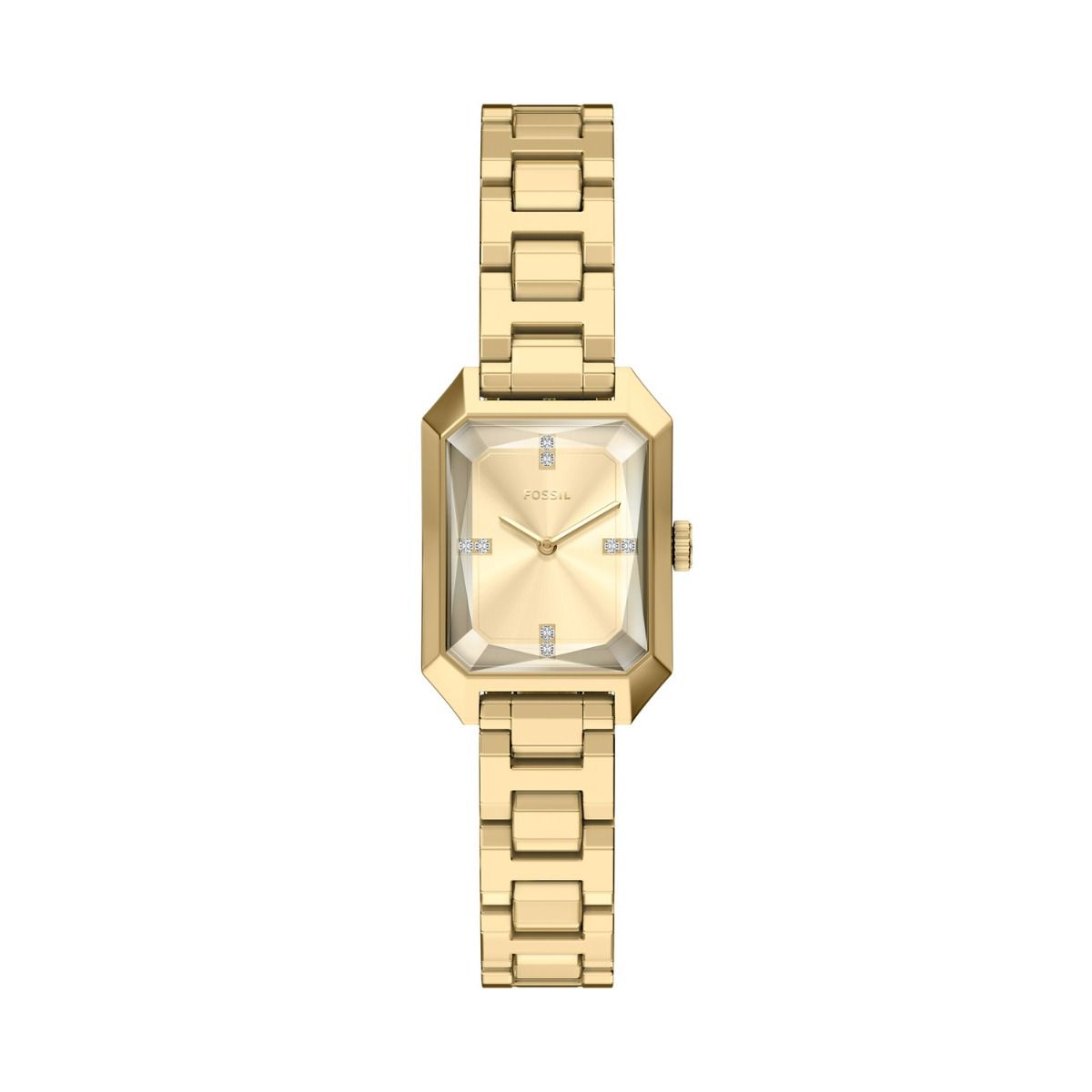 Reloj Fossil Bridget de dama correa de metal 22 mm