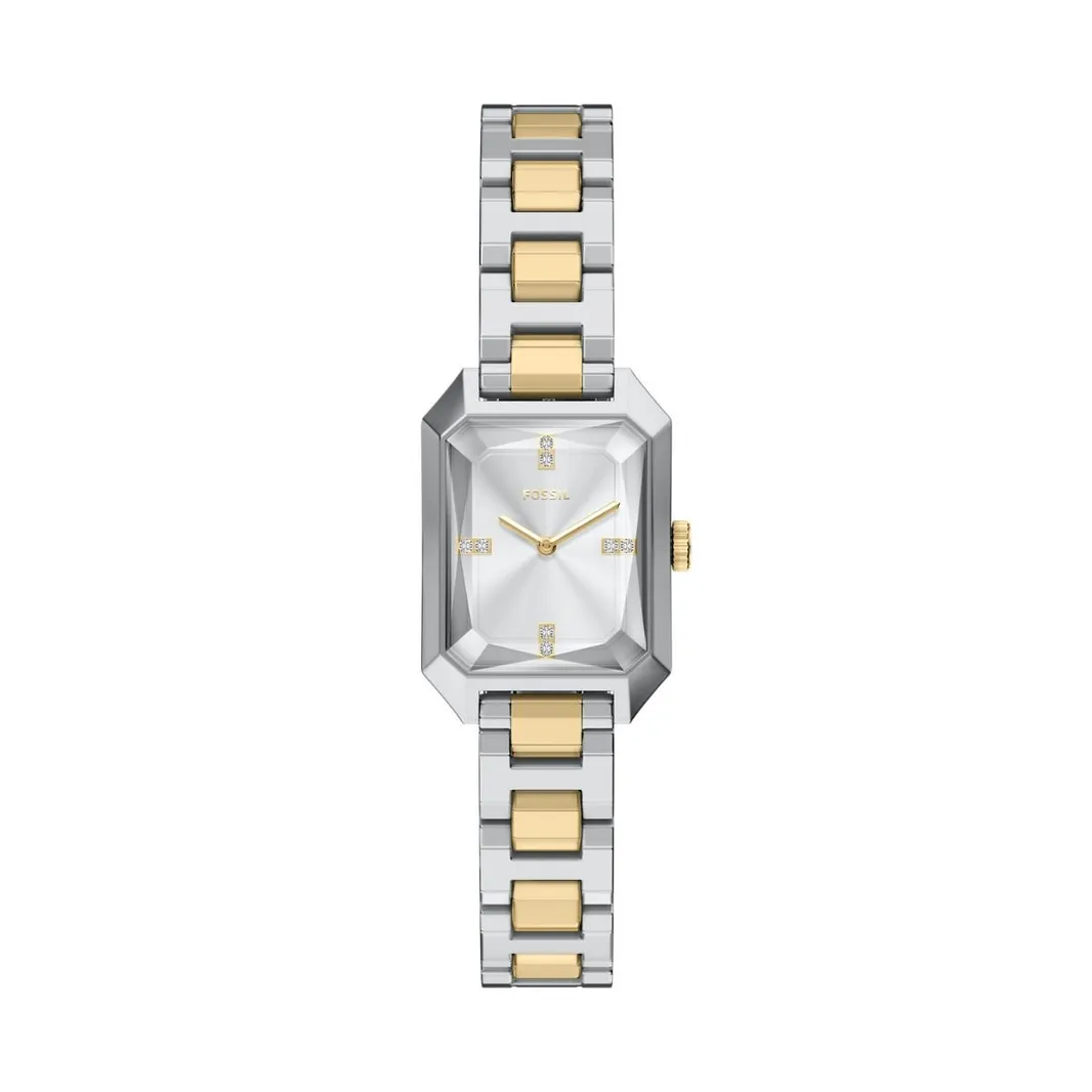Reloj Fossil Bridget de dama correa de metal 22 mm