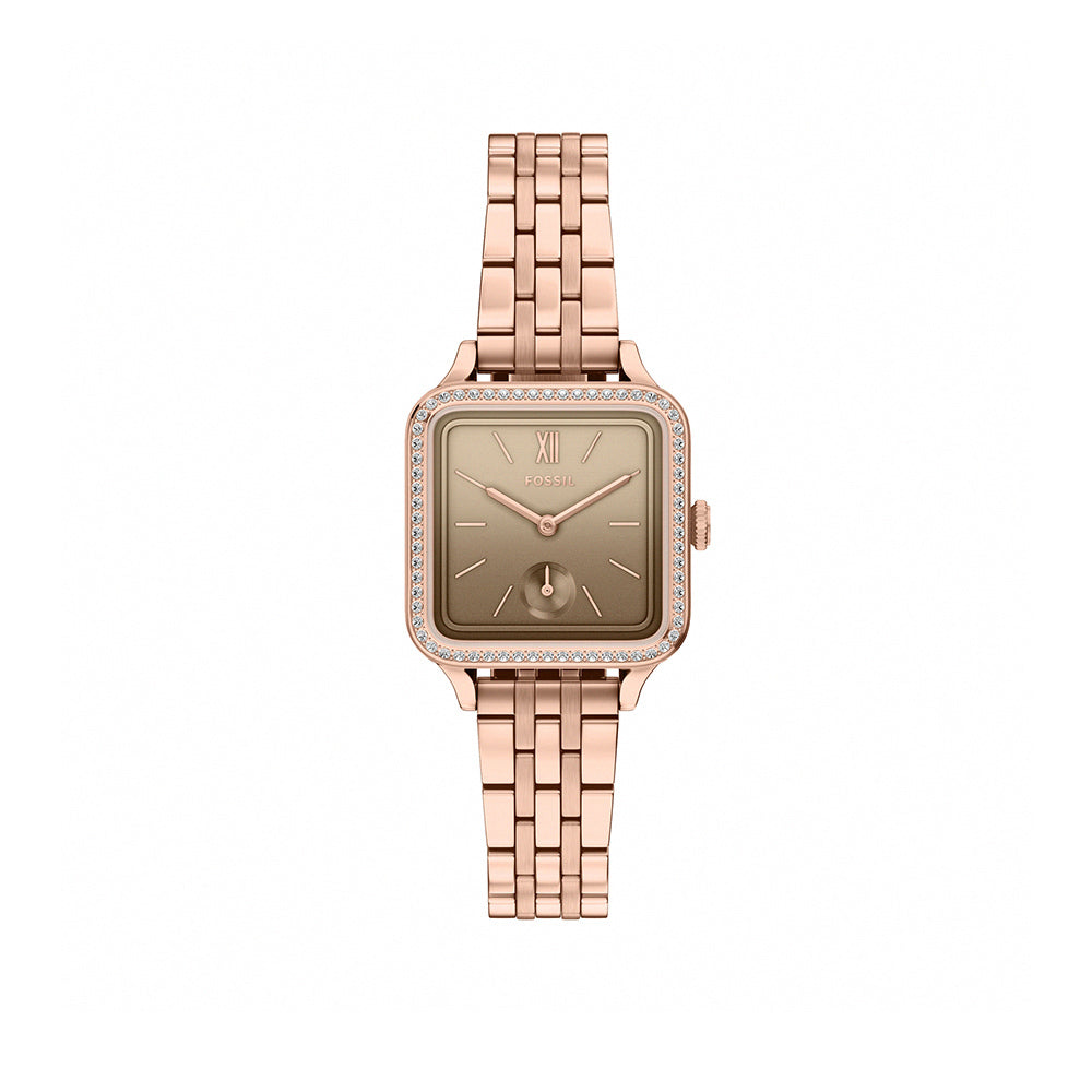 Reloj Fossil Colleen de dama correa de metal 28 mm