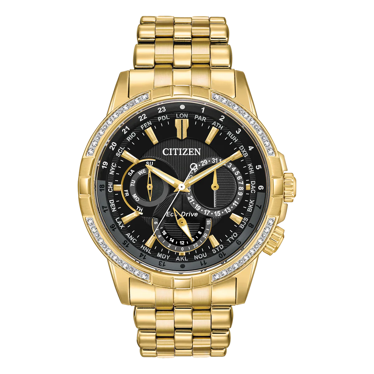 BU2082-56E Reloj Citizen Eco-Drive de hombre banda de acero inoxidable