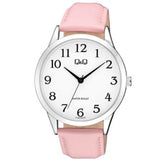 C10A-02 Reloj QQ Análogo para Señorita Correa de Piel