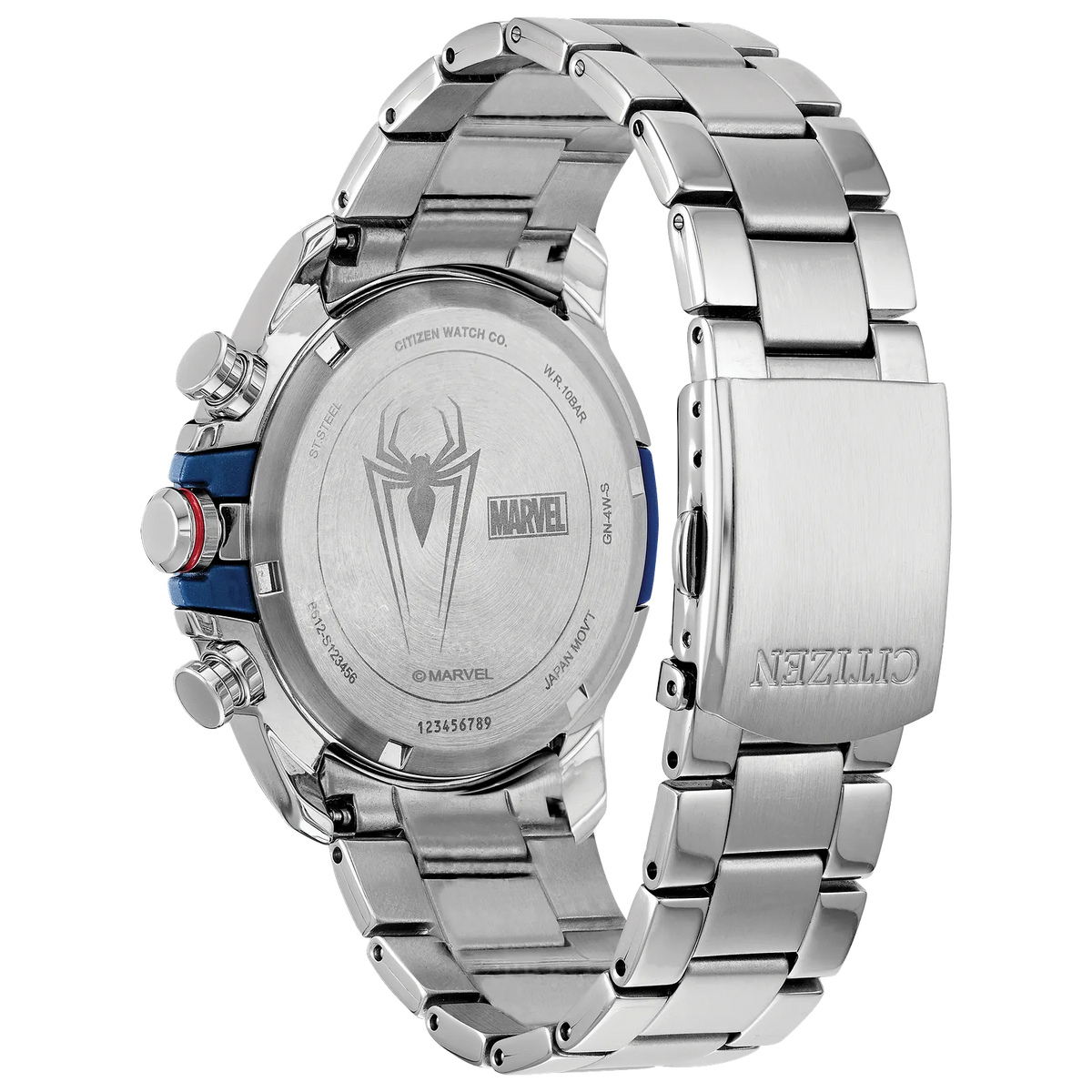 CA0429-53W Reloj Citizen Spider-Man Marvel Edition de hombre pulsera de metal