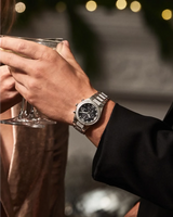 CA0750-53E Reloj Citizen Crystal de hombre correa de metal Eco-Drive