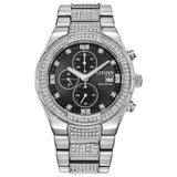 CA0750-53E Reloj Citizen Crystal de hombre correa de metal Eco-Drive