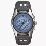 Reloj Fossil Coachman de caballero banda de piel 45 mm