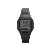 DB-36 Reloj Casio para Hombre Banda de Caucho Digital Illuminator 10 Años de Batería