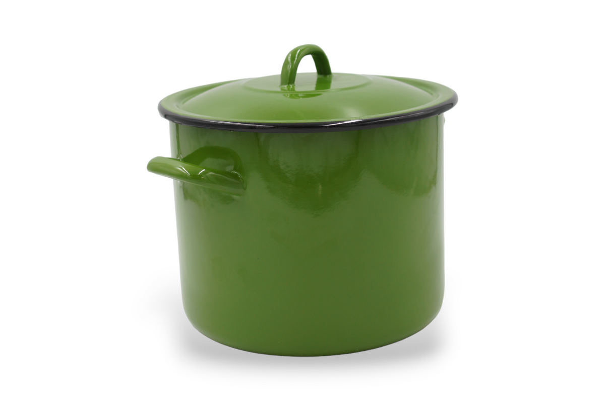 2+39P/24 Olla recta con tapa color verde
