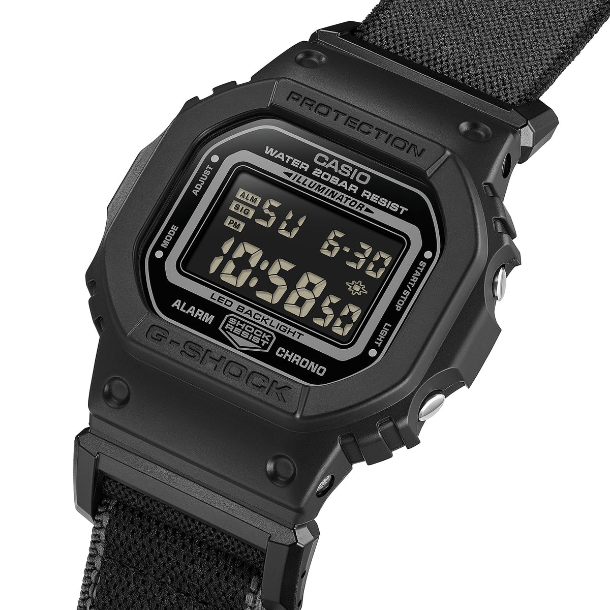 DW-5600MNC Reloj G-Shock de hombre correa de tela
