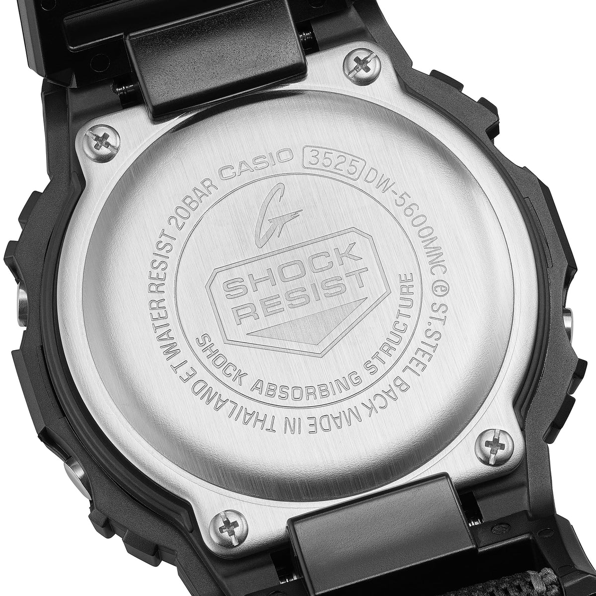 DW-5600MNC Reloj G-Shock de hombre correa de tela