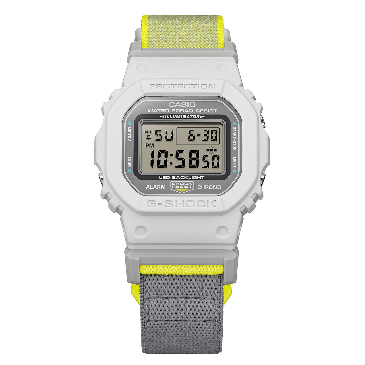 DW-5600MNC Reloj G-Shock de hombre correa de tela