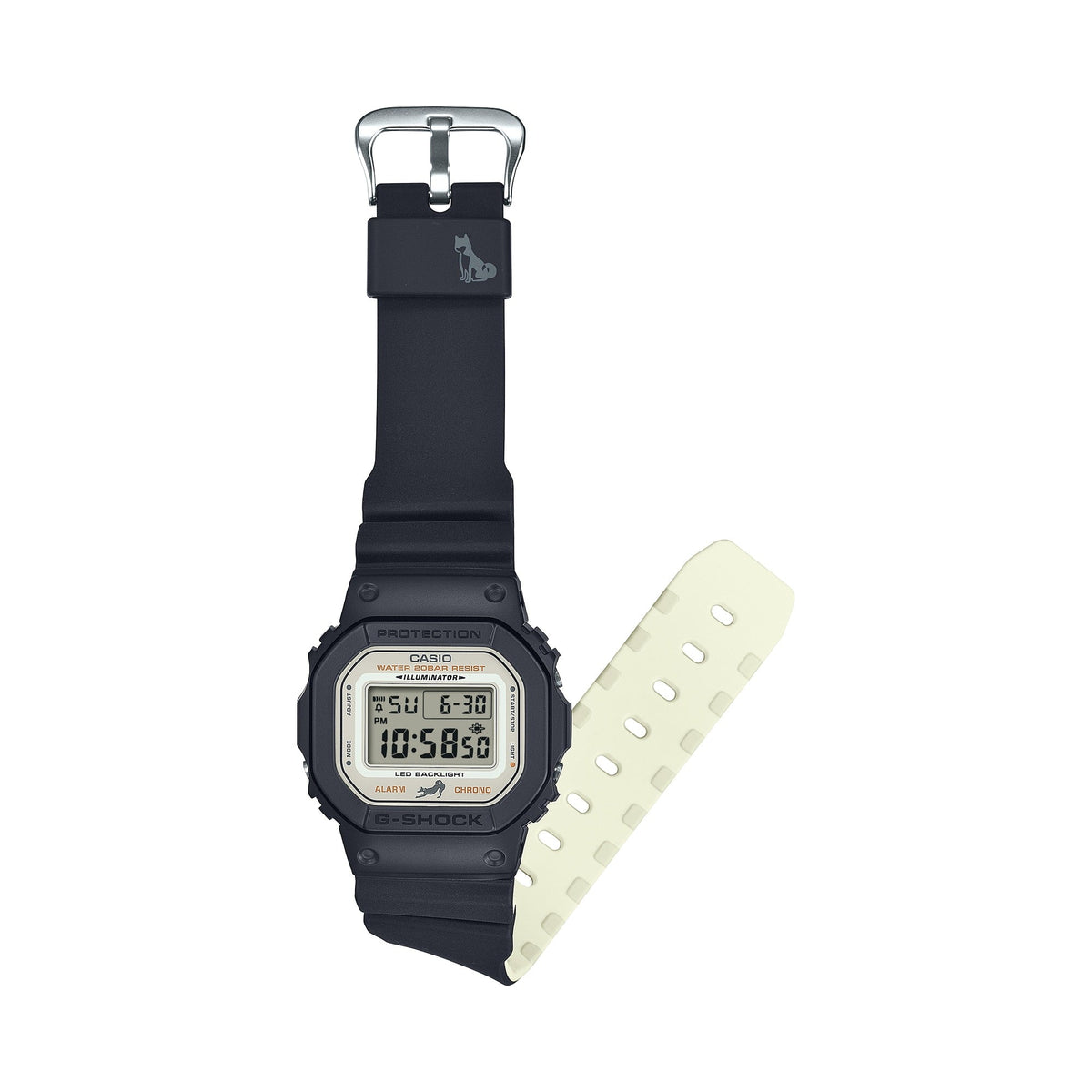 DW-5600 Reloj G-Shock Pulsera de Caucho para Hombre Digital