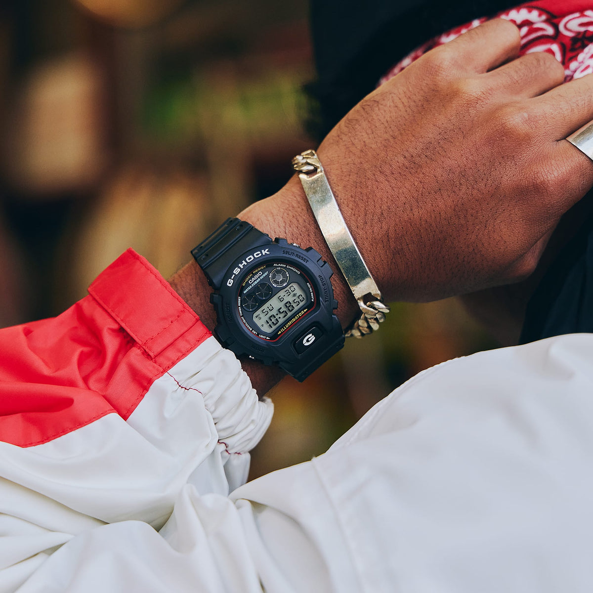 DW-6900 Reloj G-Shock Pulsera de Caucho para Hombre Digital