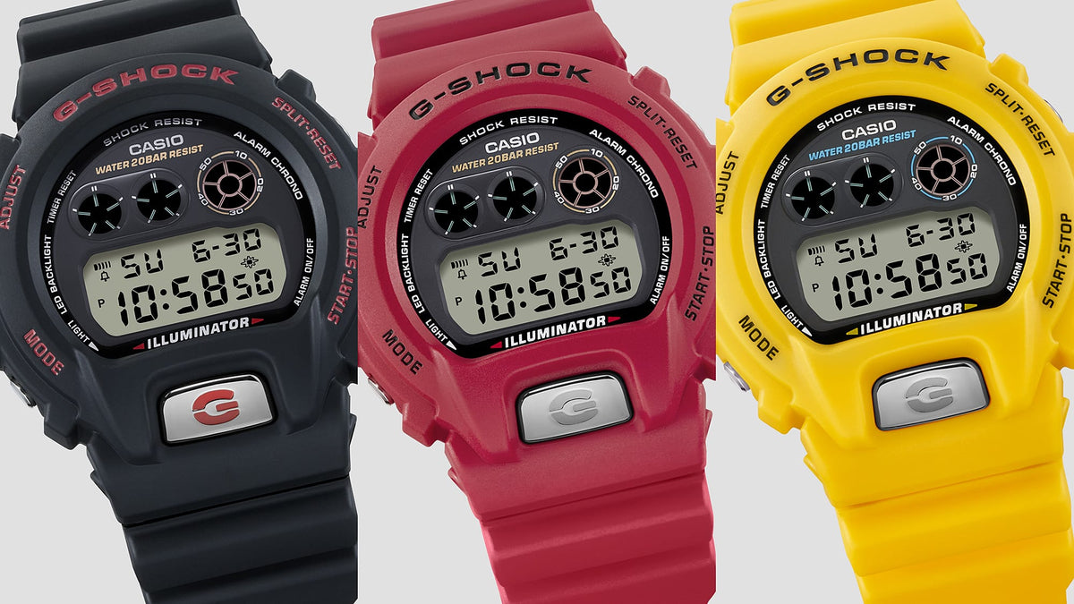 DW-6900 Reloj G-Shock Pulsera de Caucho para Hombre Digital