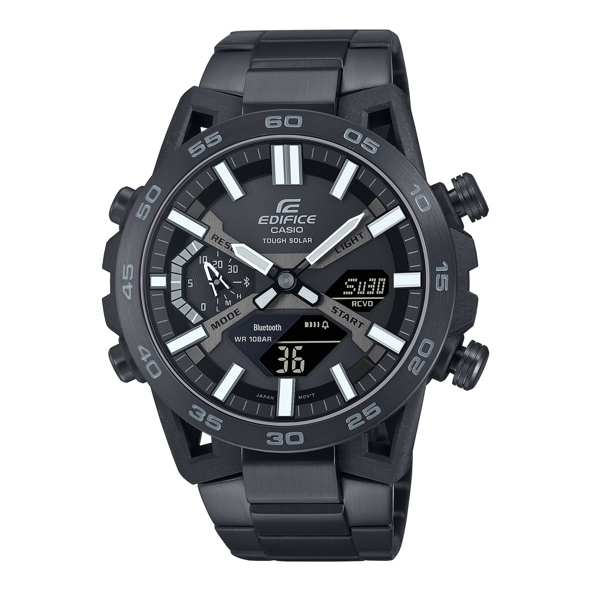 ECB-2000 Reloj Edifice para caballero pulsera de metal Bluetooth