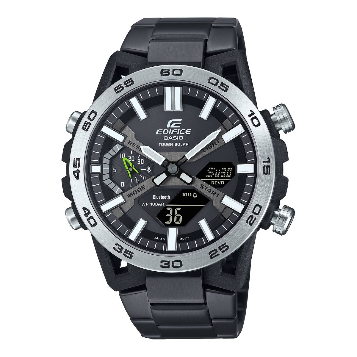 ECB-2000 Reloj Edifice para caballero pulsera de metal Bluetooth