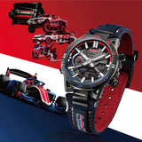 ECB-2000HR-1A Reloj Edifice Honda Racing para caballero correa de tela