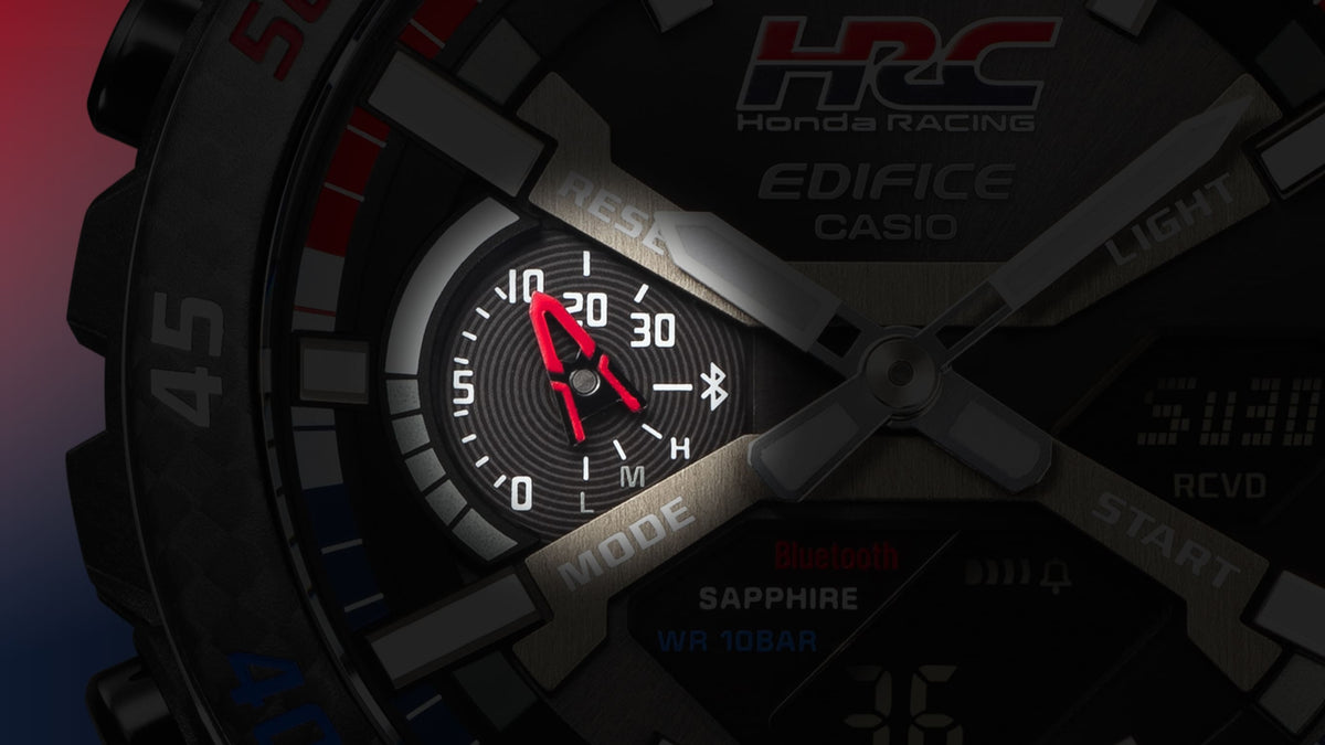 ECB-2000HR-1A Reloj Edifice Honda Racing para caballero correa de tela