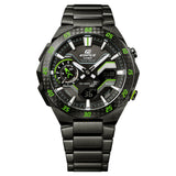 ECB-2200 Edifice Windflow Tough Solar Reloj para Hombre Pulsera de Metal Doble hora Bluetooth